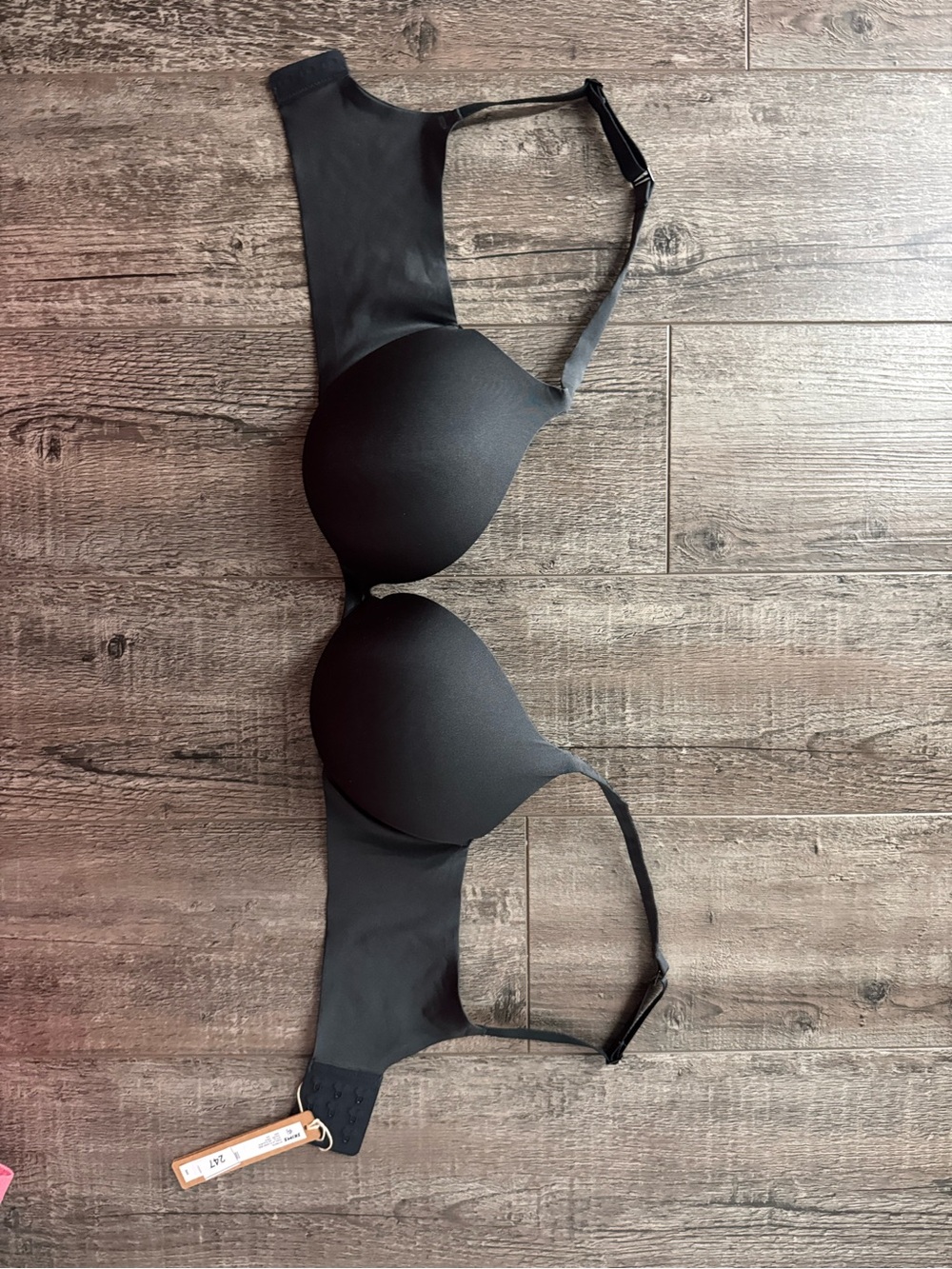 SKIMS ULTIMATE PUSH UP PLUNGE BRA ONYX 34D